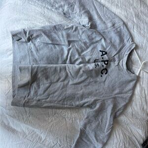 Mens APC sweatshirt gray size L